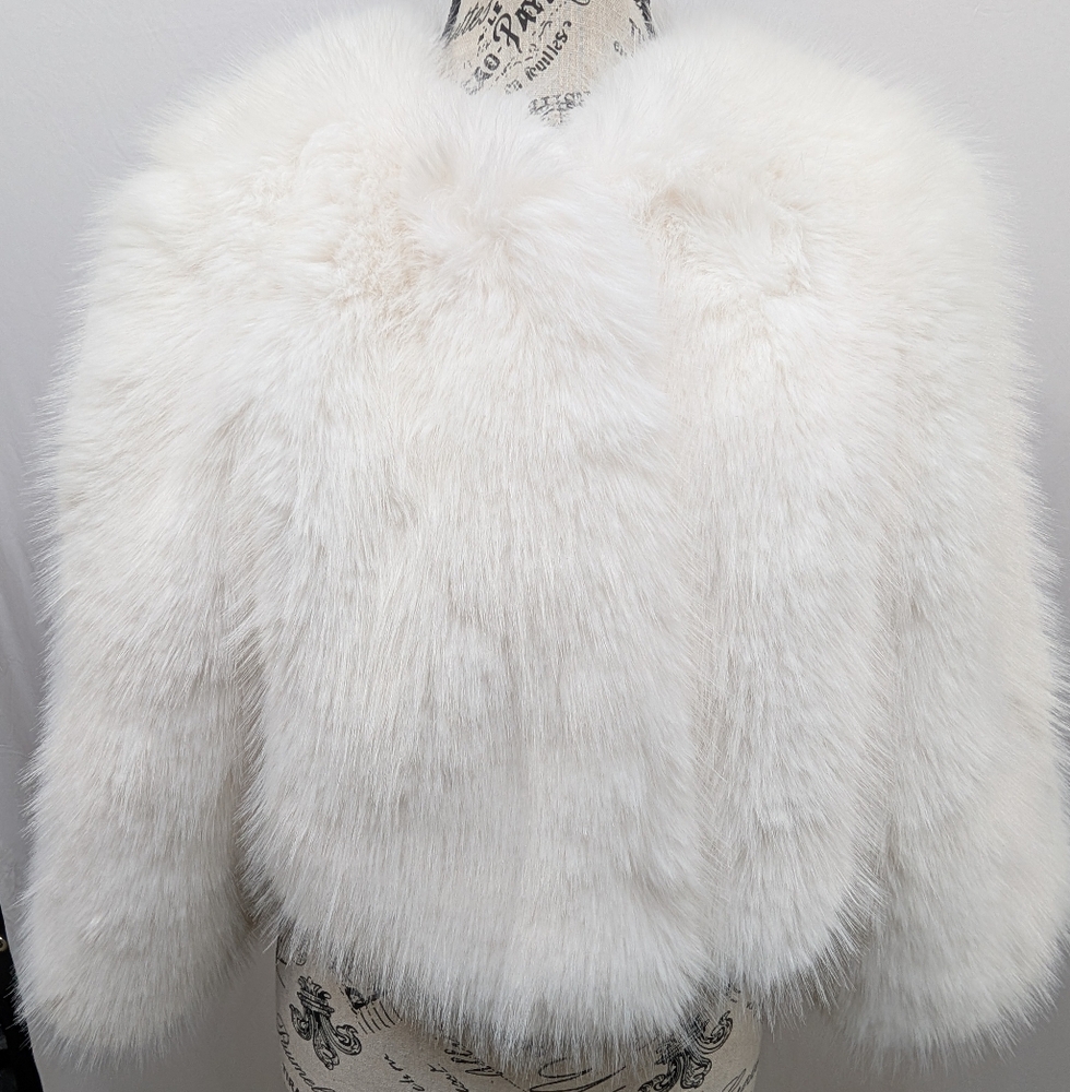 Alex Marie White Teddy Jacket
